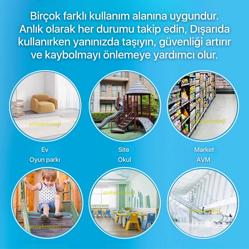 Walkie Talkie Akıllı Çocuk Telsizi